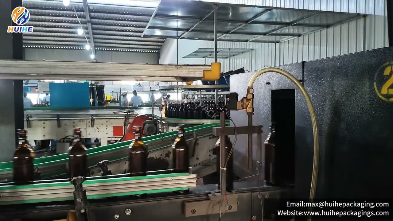 How Glass Bottles Are Inspected on a Production Line | Quality Control