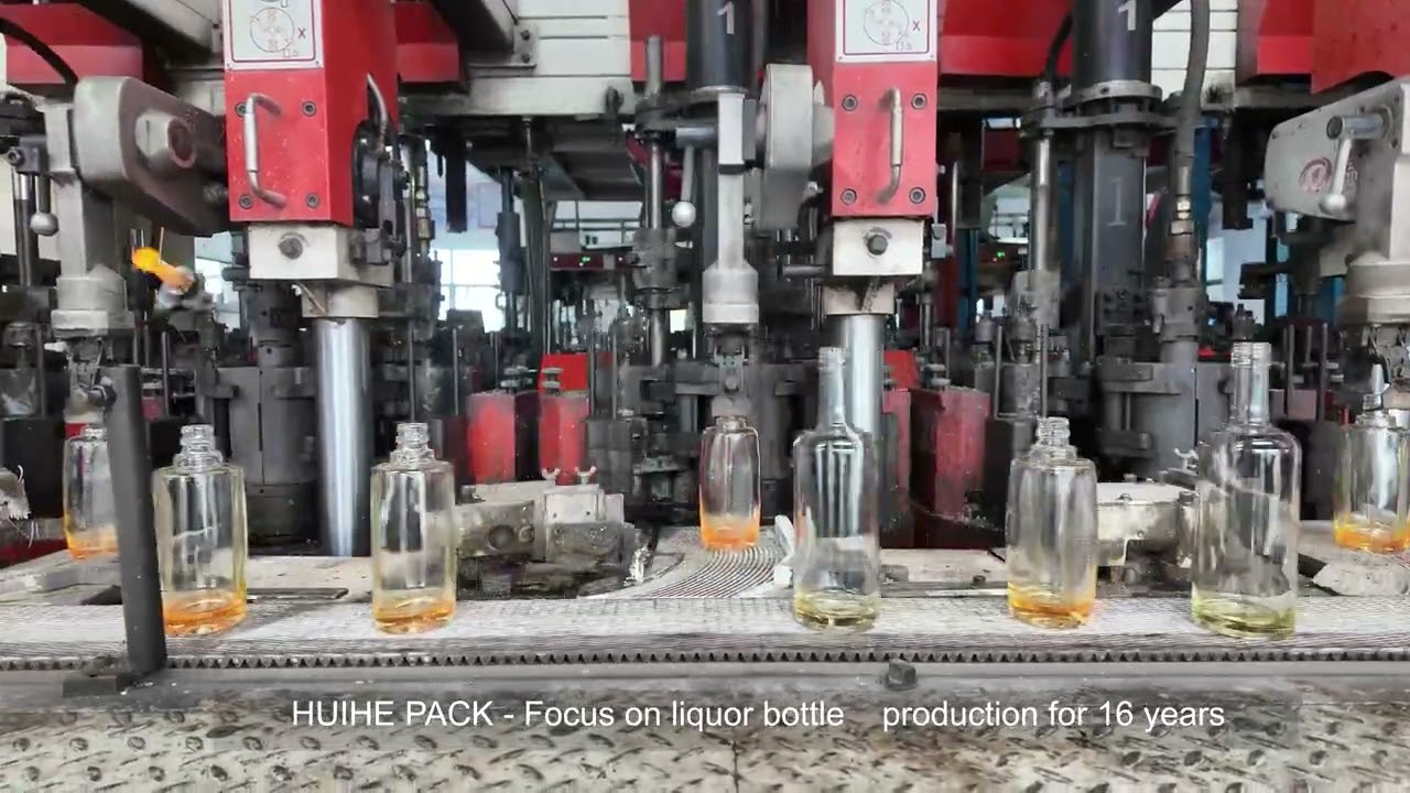 Inside Our Liquor Bottle Factory | Full Process from Production to Palletizing