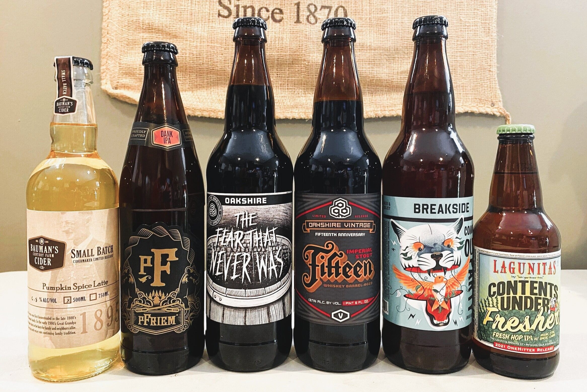 Flavored malt beverages. 