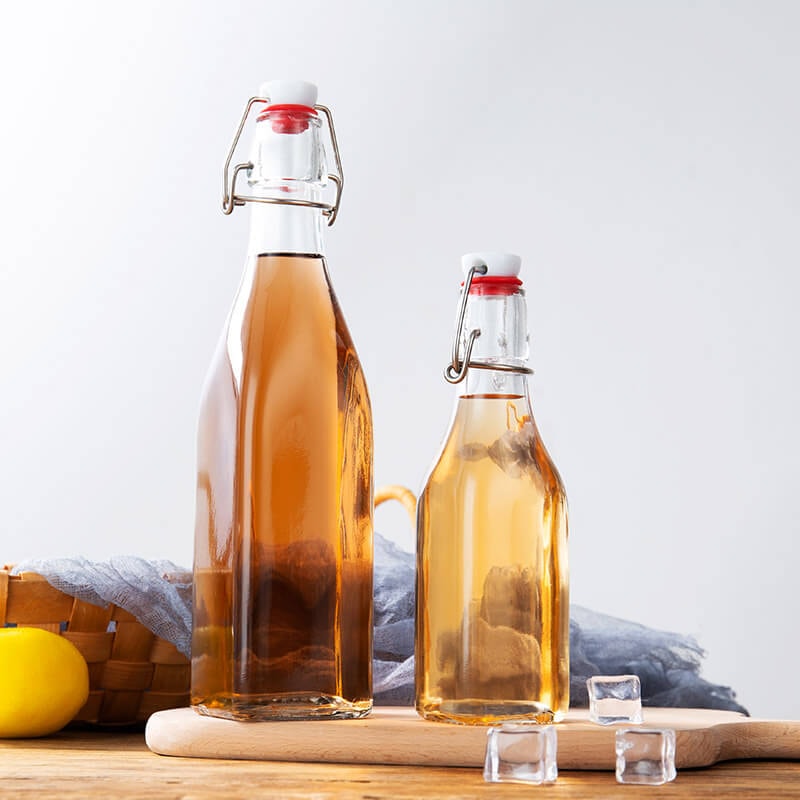 Swing-Top Kombucha Bottles