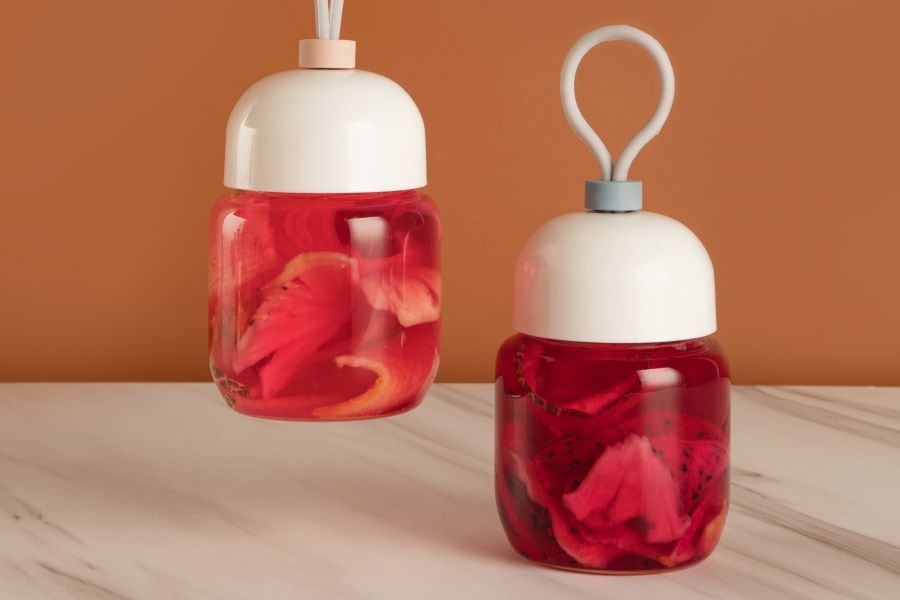 Borosil drinking glasses. 